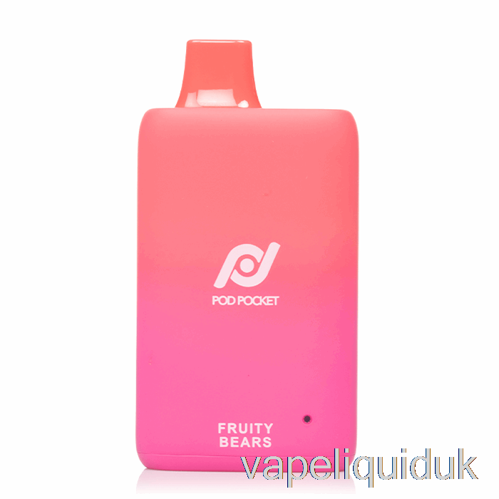 Pod Pocket 7500 Disposable Fruity Bears Vape Liquid